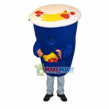 Fermented Milk With Comprehensive Fruit Flavor Mascot Costume