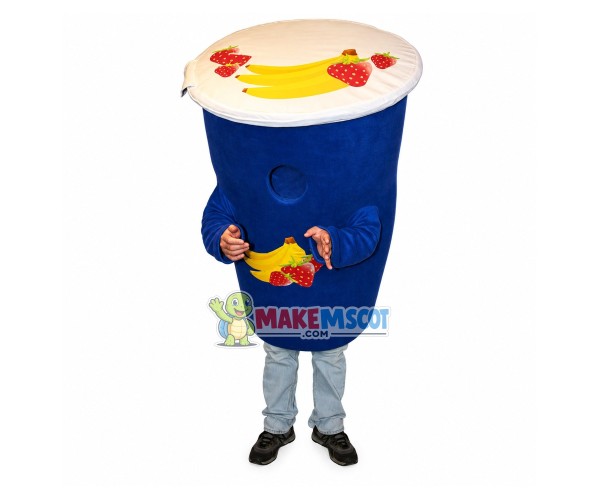 Fermented Milk With Comprehensive Fruit Flavor Mascot Costume