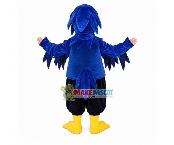 Blue Falcon of The Basketball Team Mascot Costume Blue Falcon of The Basketball Team Mascot Costume
