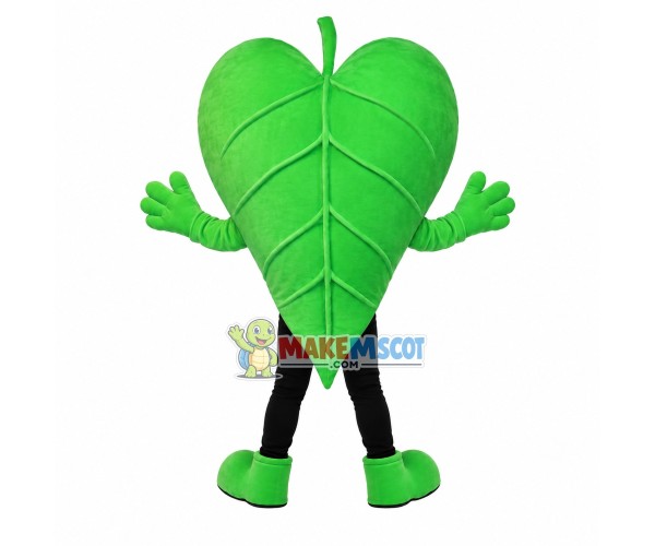 Piece of Patterned Heart-shaped Leaf Mascot Costume Piece of Patterned Heart-shaped Leaf Mascot Costume
