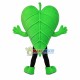 Piece of Patterned Heart-shaped Leaf Mascot Costume Piece of Patterned Heart-shaped Leaf Mascot Costume