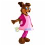 Jolly Squirrel Mascot Costume For Christmas Party