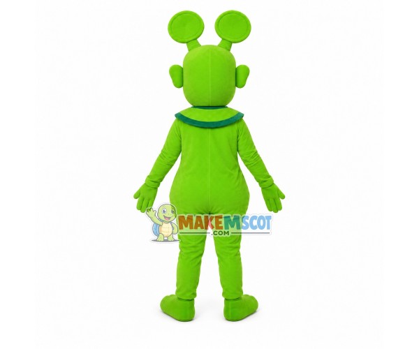 Strange Look Alien With Sucker Ears Mascot Costume Strange Look Alien With Sucker Ears Mascot Costume