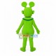 Strange Look Alien With Sucker Ears Mascot Costume Strange Look Alien With Sucker Ears Mascot Costume