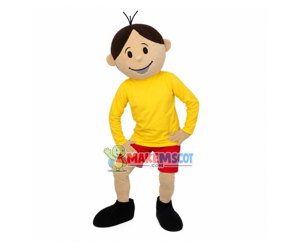 Member of Youth Football Club Mascot Costume