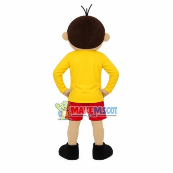 Member of Youth Football Club Mascot Costume Member of Youth Football Club Mascot Costume
