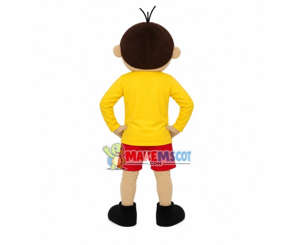 Member of Youth Football Club Mascot Costume Member of Youth Football Club Mascot Costume