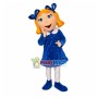 Little Foreign Girl In Choir Mascot Costume