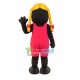 Pacifier Sea Lion Holding Lollipop Mascot Costume Pacifier Sea Lion Holding Lollipop Mascot Costume