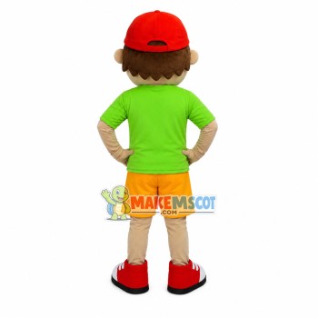 Blue-eyed Boy of Childrens Clothing Net Mascot Costume Blue-eyed Boy of Childrens Clothing Net Mascot Costume