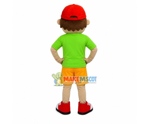 Blue-eyed Boy of Childrens Clothing Net Mascot Costume Blue-eyed Boy of Childrens Clothing Net Mascot Costume