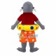 The Swimming Coach Sea Lion Mascot Costume The Swimming Coach Sea Lion Mascot Costume