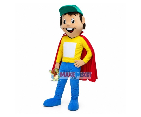 The Boy Rehearsing Stage Play Mascot Costume The Boy Rehearsing Stage Play Mascot Costume