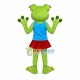 Sexy Dancing Girl Frog Mascot Costume Sexy Dancing Girl Frog Mascot Costume