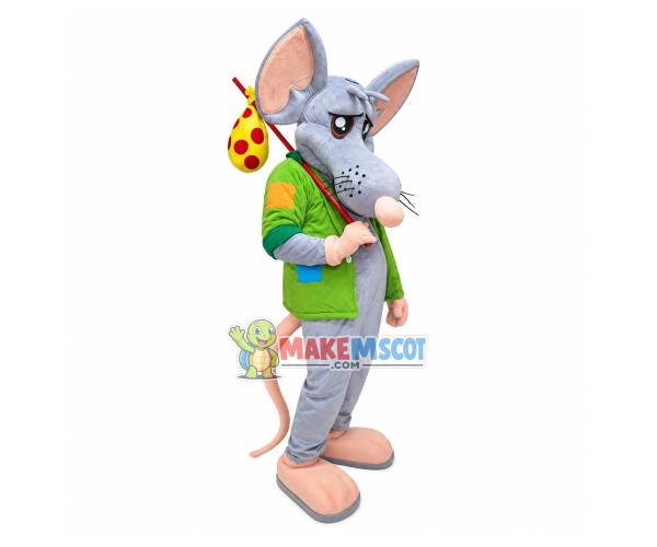 The Poor Giant Beggar Mouse Mascot Costume The Poor Giant Beggar Mouse Mascot Costume