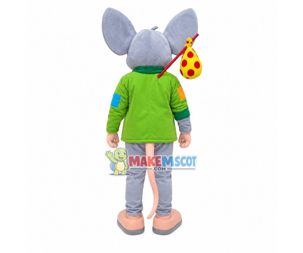 The Poor Giant Beggar Mouse Mascot Costume