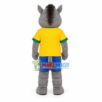 Club Member The Gray Boar Mascot Costume Club Member The Gray Boar Mascot Costume