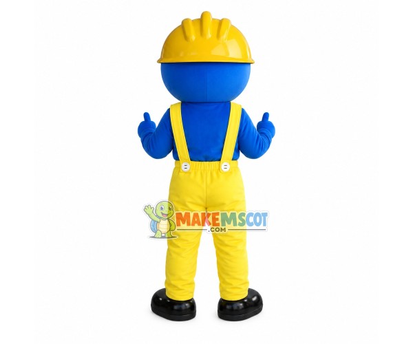 Circuit Engineer Doll With Protective Glasses Mascot Costume