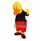 The Yellow Duck In Fat Pants Mascot Costume