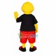 The Yellow Duck In Fat Pants Mascot Costume