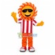 Sun Doll Wearing Sunglasses Cartoon Mascot Costume Sun Doll Wearing Sunglasses Cartoon Mascot Costume