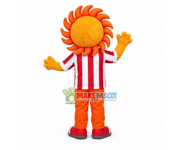 Sun Doll Wearing Sunglasses Cartoon Mascot Costume Sun Doll Wearing Sunglasses Cartoon Mascot Costume