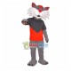 Grey Cat In Breathable Top Mascot Costume Grey Cat In Breathable Top Mascot Costume
