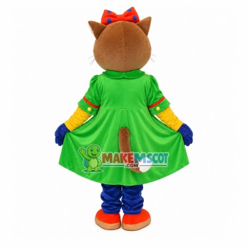 Paired Ballroom Dancing Partner Tiger Mascot Costume Paired Ballroom Dancing Partner Tiger Mascot Costume