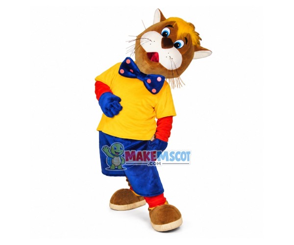Paired Ballroom Dancing Partner Tiger Mascot Costume Paired Ballroom Dancing Partner Tiger Mascot Costume