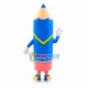 Blue Pencil Mascot Costume For Stationery Store Blue Pencil Mascot Costume For Stationery Store
