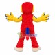 Ski Instructor Short-billed Parrot Mascot Costume Ski Instructor Short-billed Parrot Mascot Costume