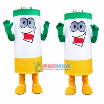 Eco-friendly Battery Mascot Costume for Ladybug Supermarket Eco-friendly Battery Mascot Costume for Ladybug Supermarket