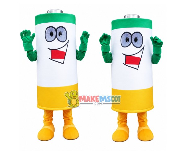 Eco-friendly Battery Mascot Costume for Ladybug Supermarket Eco-friendly Battery Mascot Costume for Ladybug Supermarket