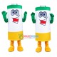 Eco-friendly Battery Mascot Costume for Ladybug Supermarket Eco-friendly Battery Mascot Costume for Ladybug Supermarket