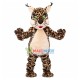 Professional Handmade Adult Leopard Mascot Costume