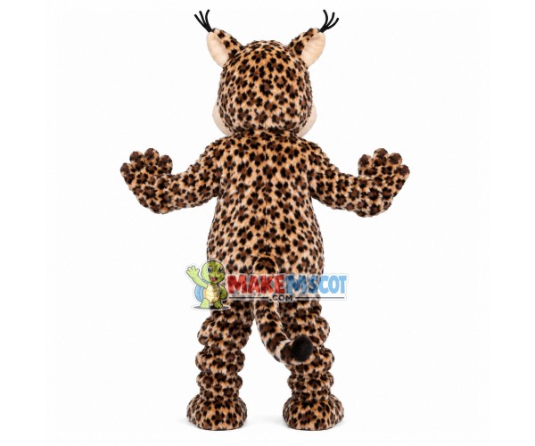 Professional Handmade Adult Leopard Mascot Costume