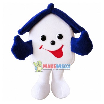 Cute Cartoon White House Soft Mascot Costume Cute Cartoon White House Soft Mascot Costume