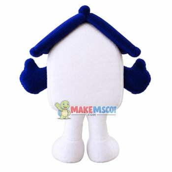 Cute Cartoon White House Soft Mascot Costume Cute Cartoon White House Soft Mascot Costume