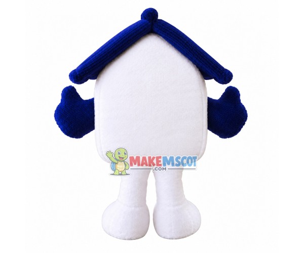 Cute Cartoon White House Soft Mascot Costume Cute Cartoon White House Soft Mascot Costume