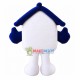 Cute Cartoon White House Soft Mascot Costume Cute Cartoon White House Soft Mascot Costume