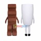 Perfectly Matched Chocolate Milk Cartoon Mascot Costume Perfectly Matched Chocolate Milk Cartoon Mascot Costume