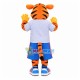 The Tiger of Smart Marketing System Mascot Costume The Tiger of Smart Marketing System Mascot Costume