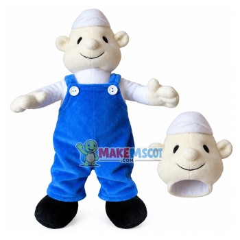 Handmade Cute Bib Puppet Mascot Costume