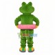Swimming The Little Green Crocodile Mascot Costume
