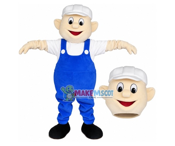 Cartoon Kind Doll Mascot Costume for Adult