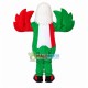 Mexican Flag Patterned Eagle Mascot Costume