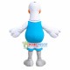 White Goose of The Fair Mascot Costume White Goose of The Fair Mascot Costume