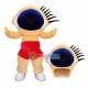 Adult Soft Cartoon Big Eye Mascot Costume Adult Soft Cartoon Big Eye Mascot Costume