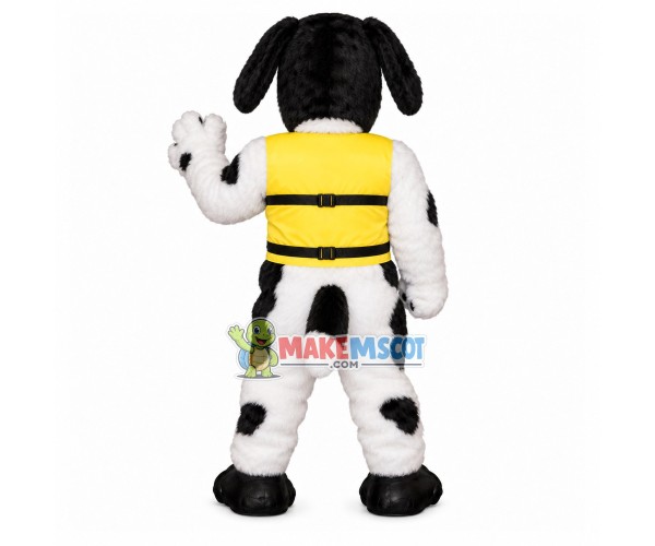 Harbor Custom Officer Dog Mascot Costume Harbor Custom Officer Dog Mascot Costume