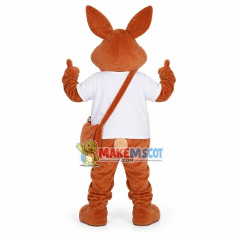 Art Rabbit Mascot Costume for Poetry Class